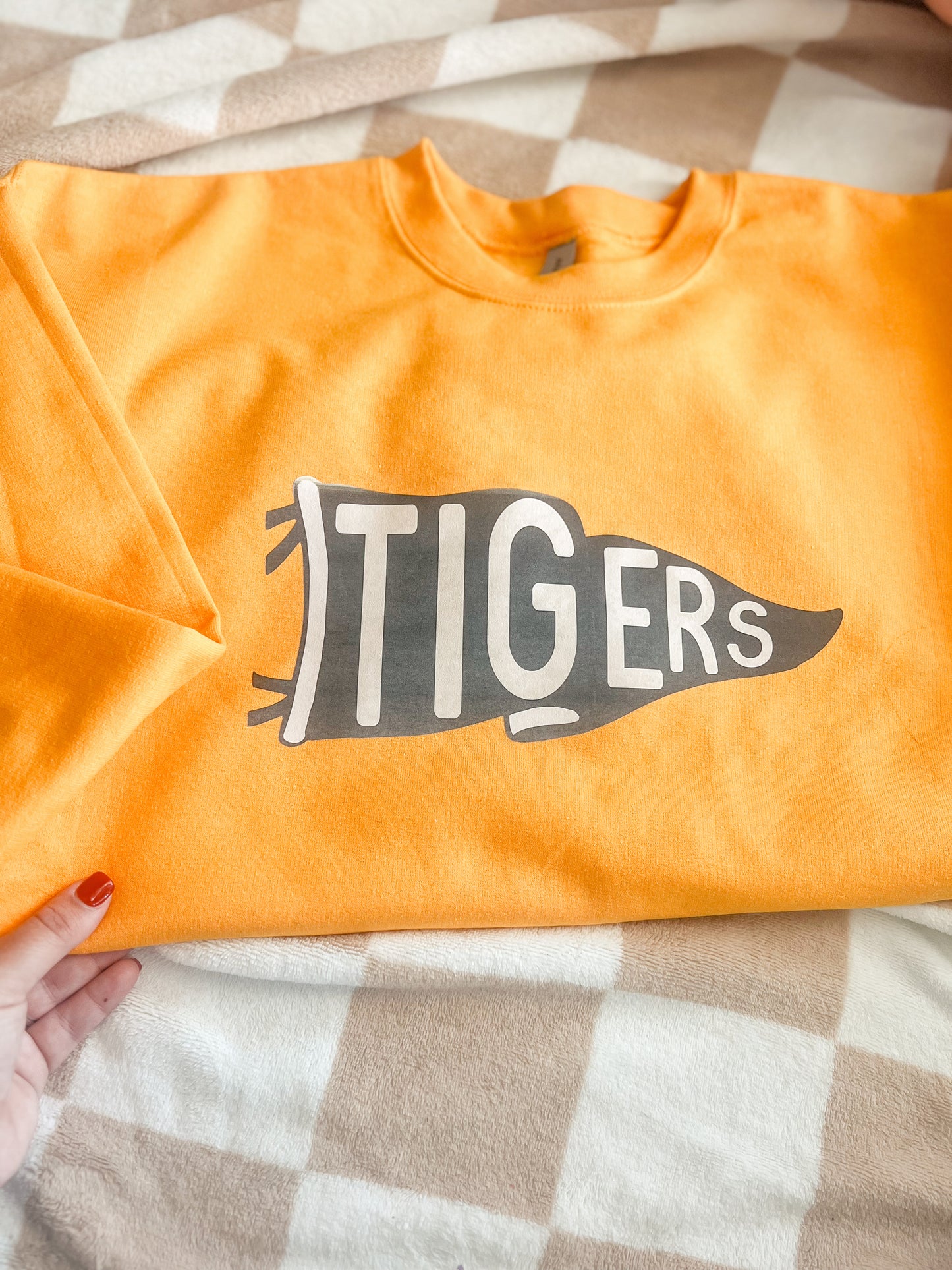 Vintage Tigers Banner Sweatshirt