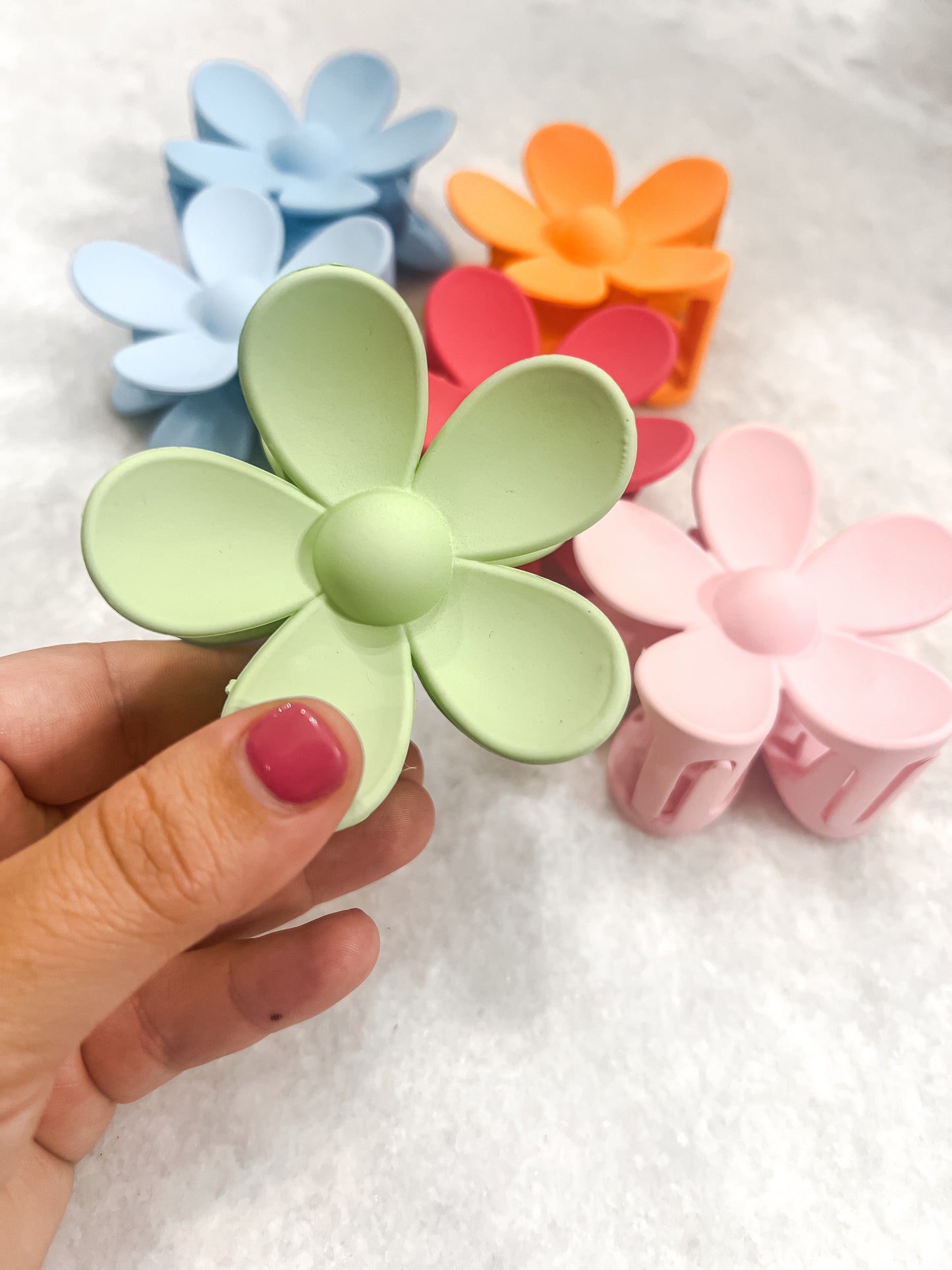 Flower Hair Clip- 14 Color Options