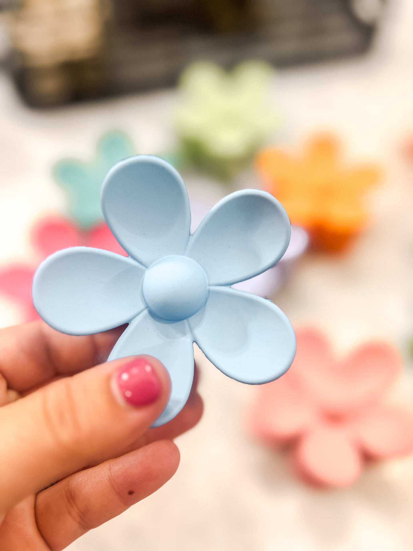 Flower Hair Clip- 14 Color Options